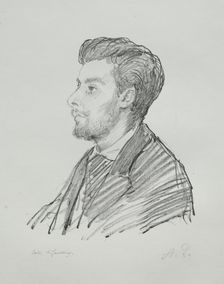 Fréderic Régamey. Creator: Alphonse Legros (French, 1837-1911)