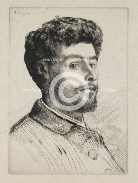 Frédéric Régamey. Creator: Alphonse Legros (French, 1837-1911).