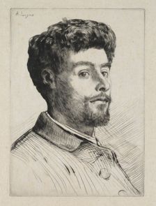 Frédéric Régamey. Creator: Alphonse Legros (French, 1837-1911)
