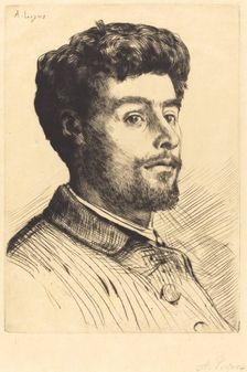 Frederic Regamey, late 19th century? Creator: Alphonse Legros