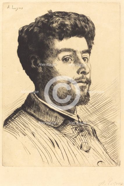 Frederic Regamey, late 19th century? Creator: Alphonse Legros.