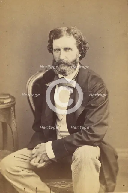 [Frederic William Burton], 1860s. Creator: John & Charles Watkins.