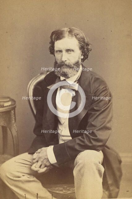 [Frederic William Burton], 1860s. Creator: John & Charles Watkins.