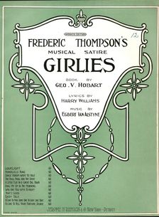 Frederic Thompson's Musical Satire "Girlies" 1911. Creator: Unknown