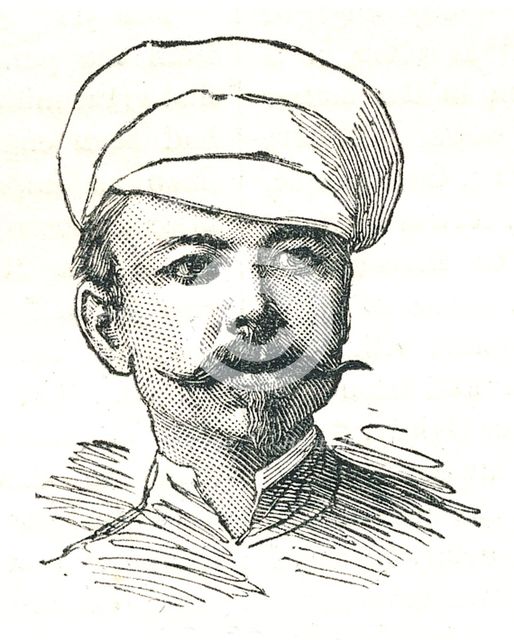 'Frederic Villiers', (1851-1922), British war artist and war correspondent, 1893. Creator: Unknown.