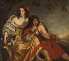 Frederica Amalia and Christian Albrecht of Schleswig-Holstein-Gottorf, c1667-1668. Creator: Jurgen Ovens