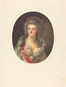 Frederica Sophia Wilhelmina of Prussia, Princess of Orange Nassau. Creator: Charles-Melchior Descourtis
