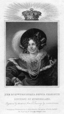 Frederica Sophia Charlotte, Duchess of Cumberland, 1830