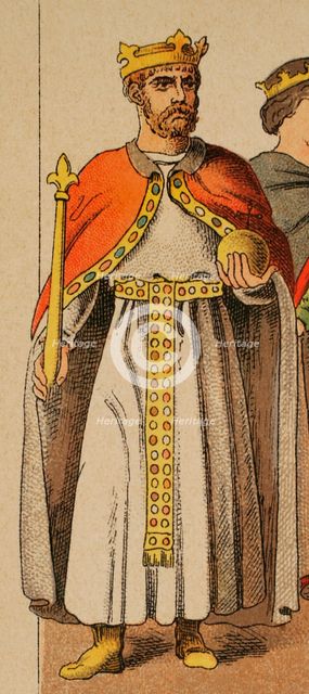 Frederick Barbarossa, (1122-1190), Holy Roman Emperor, (1155-1190), 1884.  Creator: Unknown.