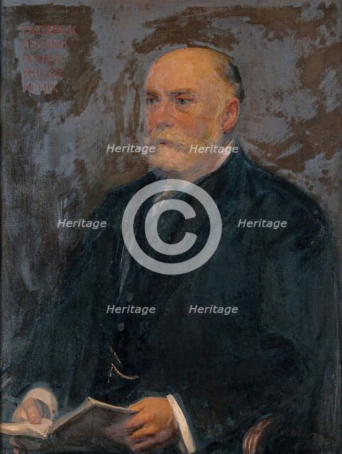 Frederick Belding Power, chemist, pharmacologist and pharmacognosist. Creator: Walter Ernest Webster.