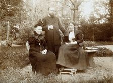 Frederick Belding Power, Frau (Louise) Flückiger and Marie Flückiger, 1897. Creator: Unknown