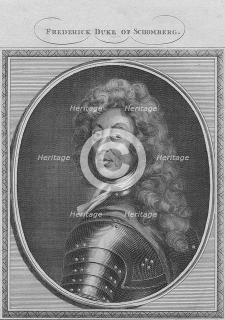 'Frederick Duke of Schomberg', 1785. Creator: Unknown.