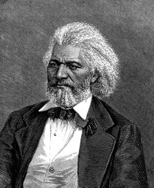 Frederick Douglass (1817-1895), American diplomat, abolitionist and writer, 1875