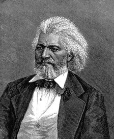 Frederick Douglass (1817-1895), American diplomat, abolitionist and writer, 1875