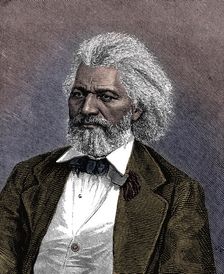 Frederick Douglass (1817-1895), American diplomat, abolitionist and writer, 1875