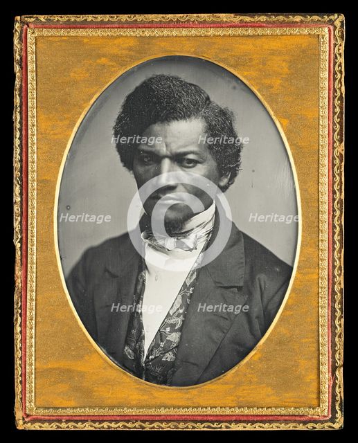 Frederick Douglass, 1847/52. Creator: Samuel J. Miller.