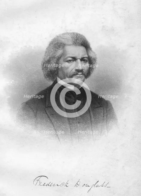 'Frederick Douglass', c1868.  Creator: Alexander Hay Ritchie.