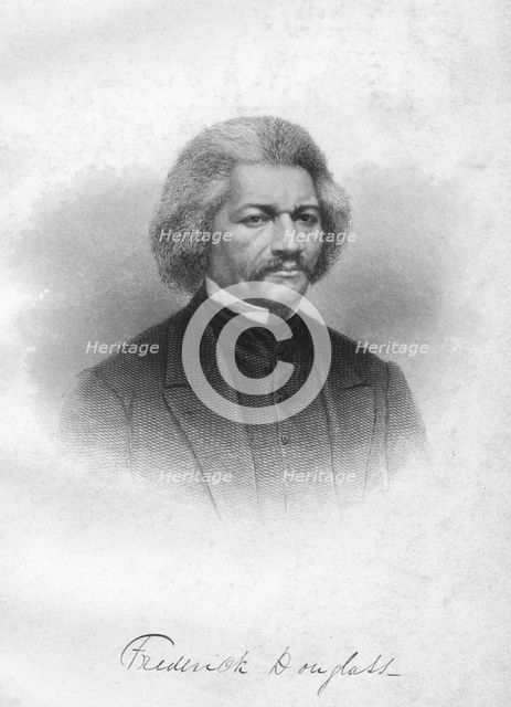 'Frederick Douglass', c1868.  Creator: Alexander Hay Ritchie.