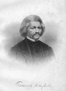 Frederick Douglass c1868. Creator: Alexander Hay Ritchie