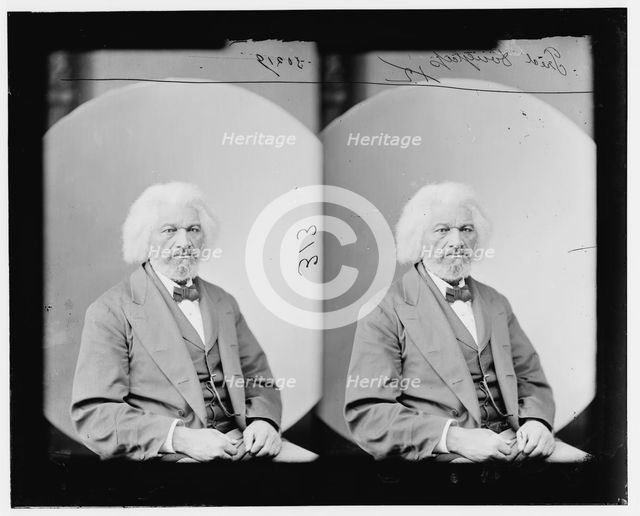 Frederick Douglass, ca. 1877. Creator: Unknown.