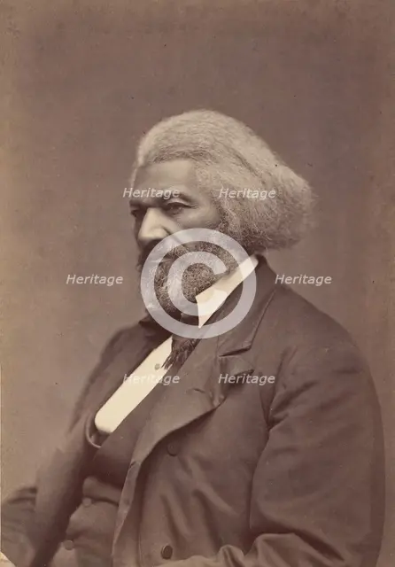 Frederick Douglass, ca. 1880. Creator: Mathew Brady.