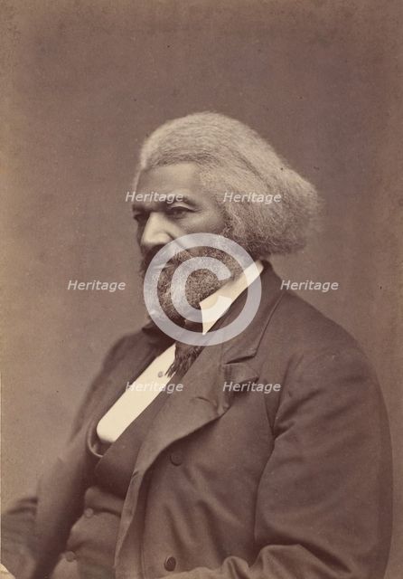 Frederick Douglass, ca. 1880. Creator: Mathew Brady.