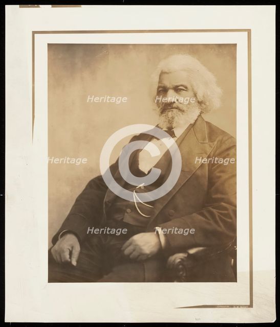 Frederick Douglass, ca. 1895. Creator: C. M. Battey.