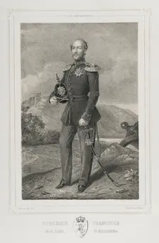 Frederick Francis II, (1823-1883), Grand Duke of Mecklenburg-Schwerin (1842-1883), 1852. Creator: Julio Donón