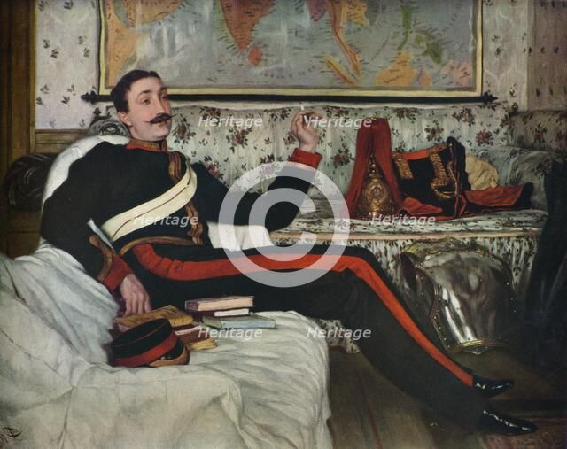 'Frederick Gustavus Burnaby', 1870. Artist: James Tissot.