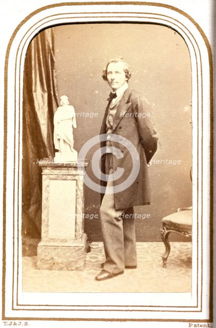 Frederick Goodall R.A., after 1856. Creator: John Watkins.