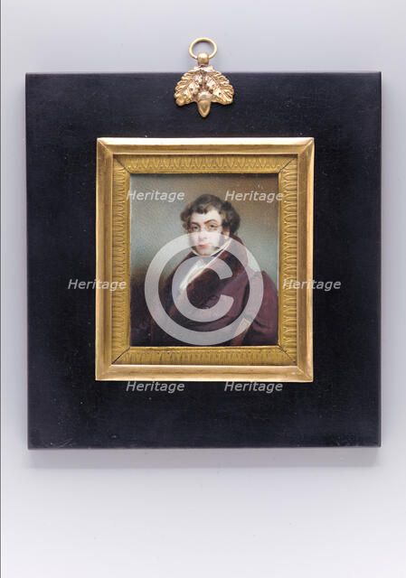 Frederick Gore King, ca. 1827. Creator: Thomas Seir Cummings.