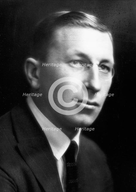 Frederick Grant Banting (1891-1941), Canadian physiologist, 1923. Artist: Unknown