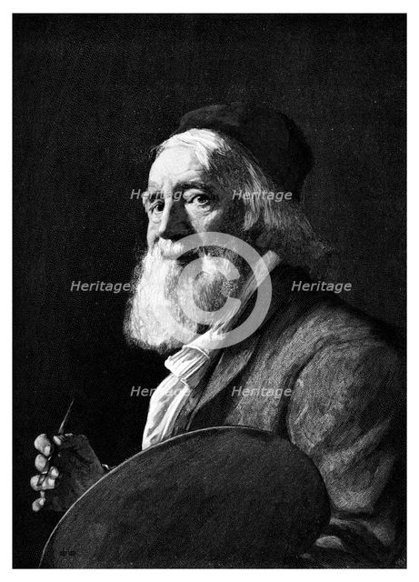 Frederick Henry Henshaw, British artist, 1895.Artist: JM Johnstone