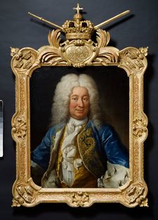 Frederick I, 1676-1751, King of Sweden, Landgrave of Hesse-Kassel, 1730. Creator: Martin van Meytens