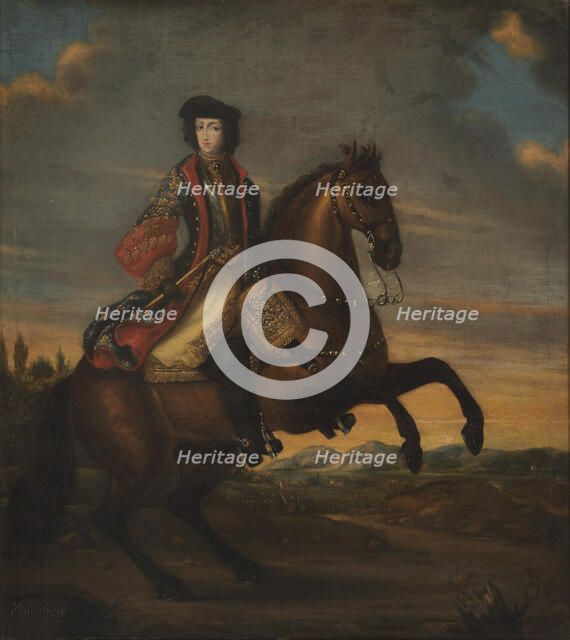 Frederick IV, 1671-1730, Duke of Holstein-Gottorp, 1689. Creator: Anon.