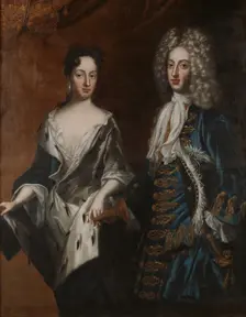 Frederick IV, Duke of Holstein-Gottorp, and Princess Hedvig Sophia, 1700. Creator: David von Krafft