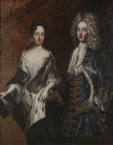 Frederick IV, Duke of Holstein-Gottorp, and Princess Hedvig Sophia, 1700. Creator: David von Krafft