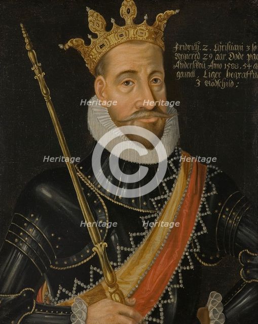 Frederick II, 1534-88, King of Denmark and Norway, c16th century. Creator: Anon.
