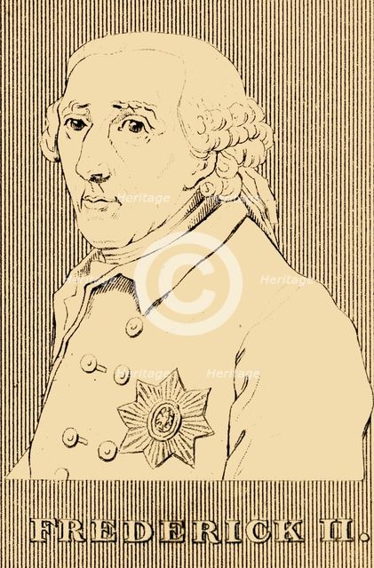 'Frederick II', (1712-1786), 1830. Creator: Unknown.