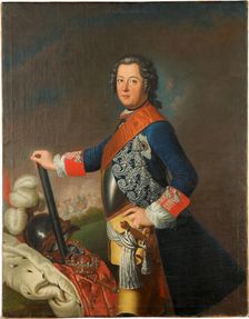 Frederick II of Prussia, 1743. Artist: Matthieu, David (1697-1756)