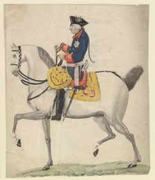 Frederick II of Prussia, 1785. Artist: Chodowiecki, Daniel Nikolaus (1726-1801)