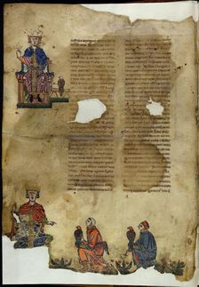 Frederick II. De Arte Venandi cum Avibus (On The Art of Hunting with Birds). Artist: Anonymous
