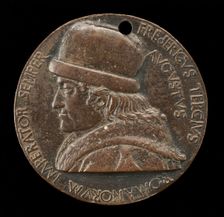 Frederick III, 1415-1493, Holy Roman Emperor 1452 [obverse], 1468/1469. Creator: Bertoldo di Giovanni