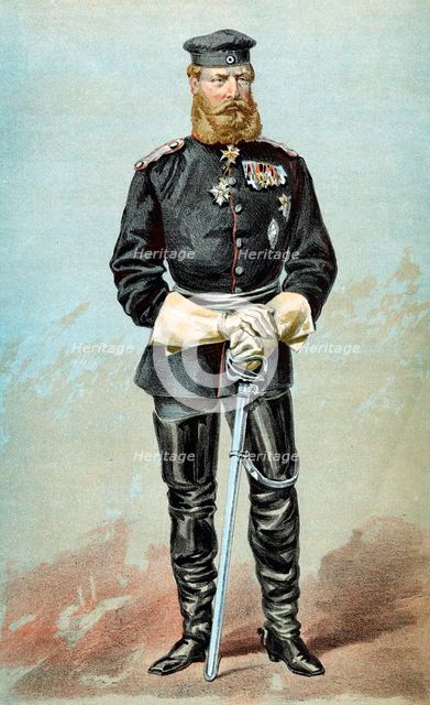 Frederick III (1831-1888), Emperor of Germany, 1870. Artist: Unknown