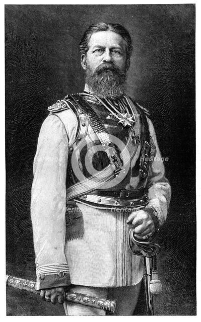 Frederick III, King of Prussia and Emperor of Germany, (1900). Artist: Unknown