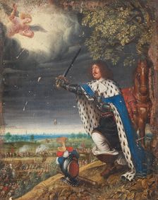 Frederick III of Denmark at the Battle of Nyborg on November 14, 1659
