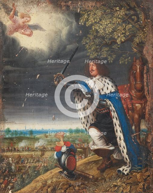 Frederick III of Denmark at the Battle of Nyborg on November 14, 1659.