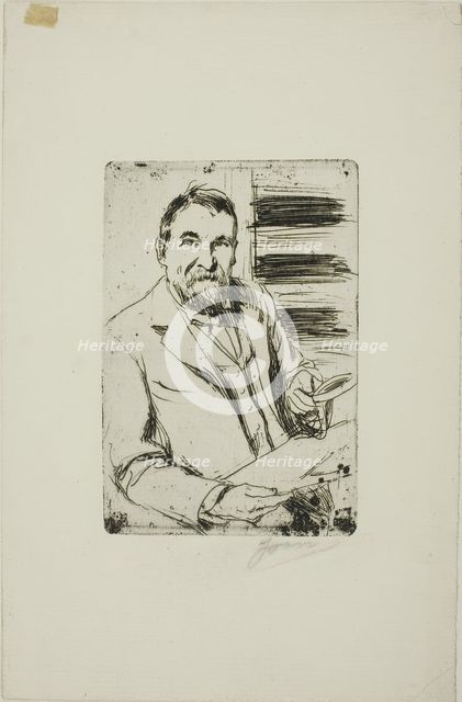 Frederick Keppel I, 1898. Creator: Anders Leonard Zorn.