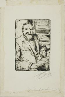 Frederick Keppel II, 1898. Creator: Anders Leonard Zorn