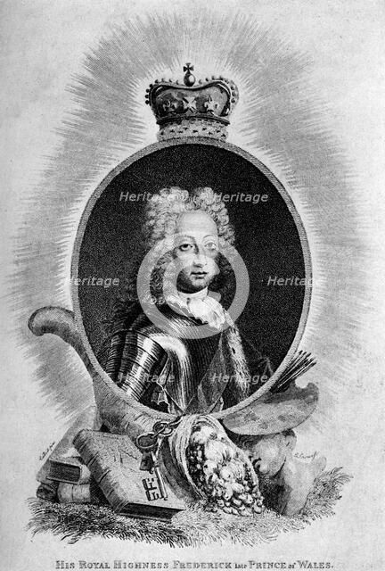 Frederick Louis (1707-1751), Prince of Wales, 18th century (1912). Artist: Unknown
